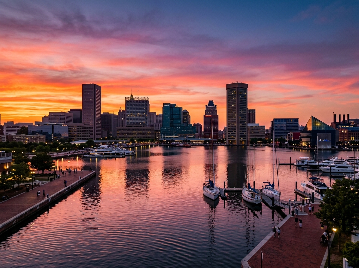 Baltimore, Maryland Inner Harbor